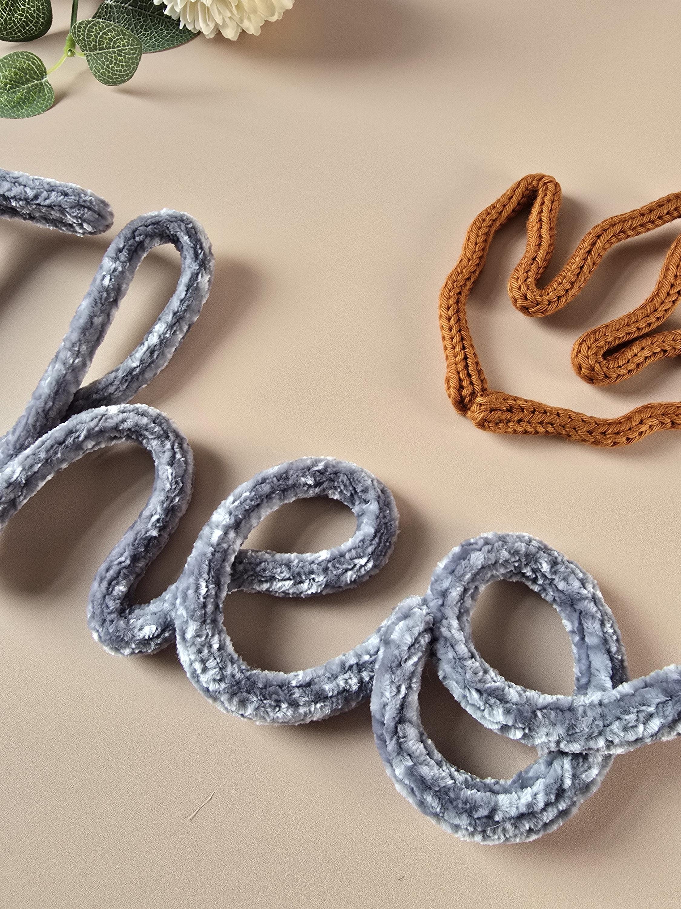 Knitted Wire Dinosaur Wall Decor