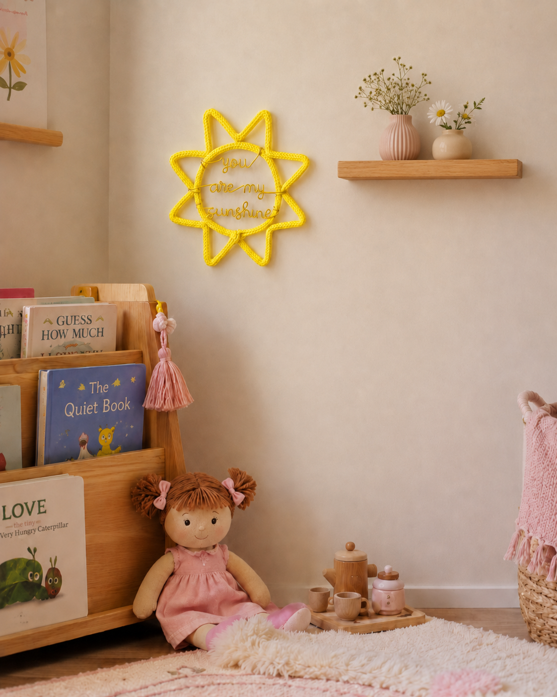 Knitted Wire You Are My Sunshine Sign