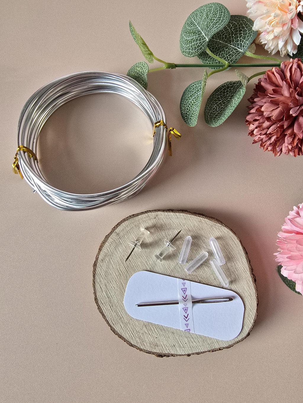 Knitted Wire Art DIY Craft Kit for Beginners